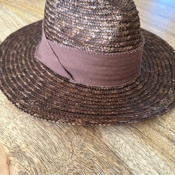 Straw Fedora - Espresso - Picture 2 of 3